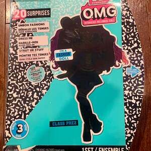 LOL Surprise Girls Fashion Doll O.M.G. Class Prez W/ 20 Surprises - NEW IN BOX!!
